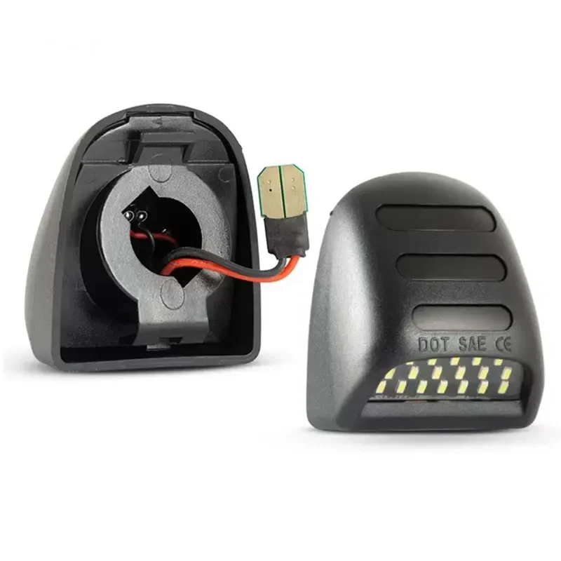 LED License Number Plate Light Lamp For Chevrolet Silverado 1500 2500 3500 Avalanche GMC Sierra Suburban Tahoe Cadillac Escalade