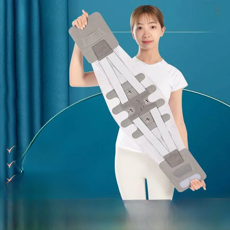 

Новый термопрессованный стальной пояс для поддержки талии и фиксации поясницы для мужчин и женщин, пояс для утяжки живота, для домашнего ухода за здоровьем