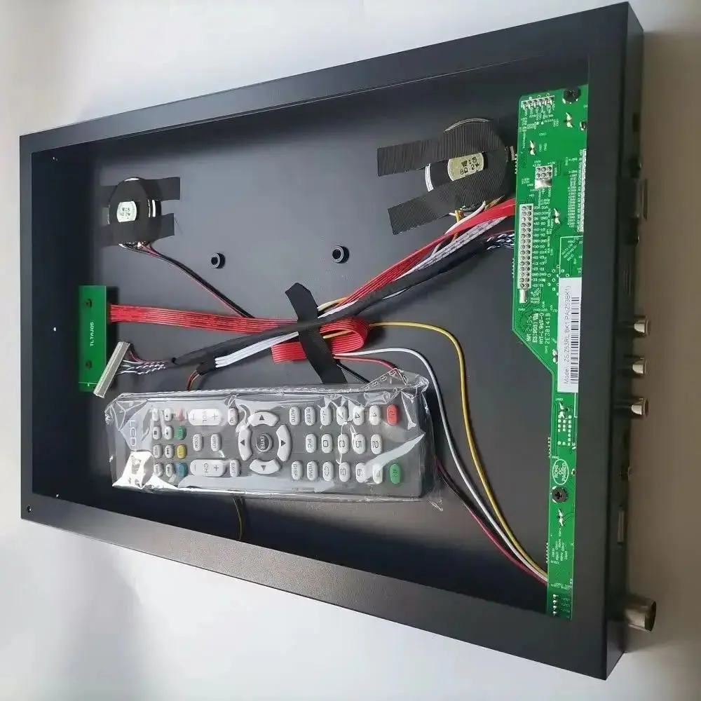 

Комплект AV VGA для 15,6-дюймового ЖК-дисплея LTN156AT19 1366*768 LVDS, плата контроллера ТВ + металлический корпус из алюминиевого сплава, панель, задняя крышка, USB