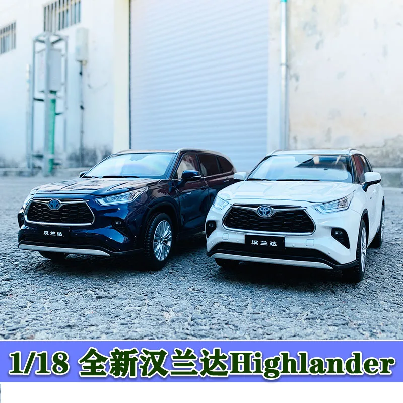 

Dealer Edition Car Model,1:18 Toyota Highlander 2022,MK4,Diecast Model for Collections,Display and Gift for Friends