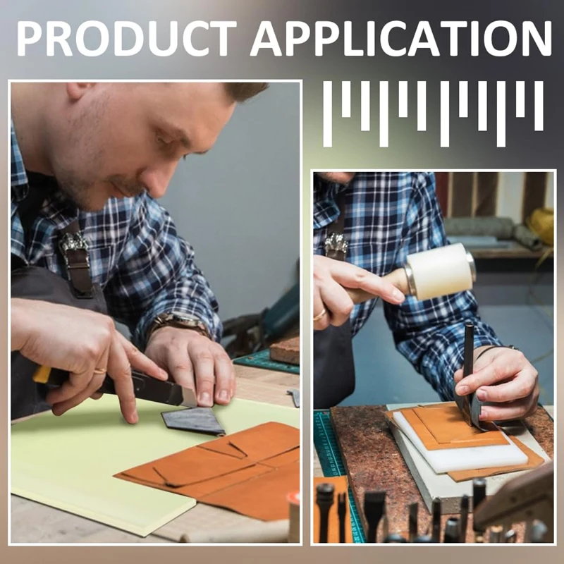 ABDJ-أدوات التثقيب الجلدية، وسادة التثقيب الجلدية، وسادة إزميل اللكم، وسادة امتصاص الصوت لمحبي الحرف الجلدية ذاتية الصنع