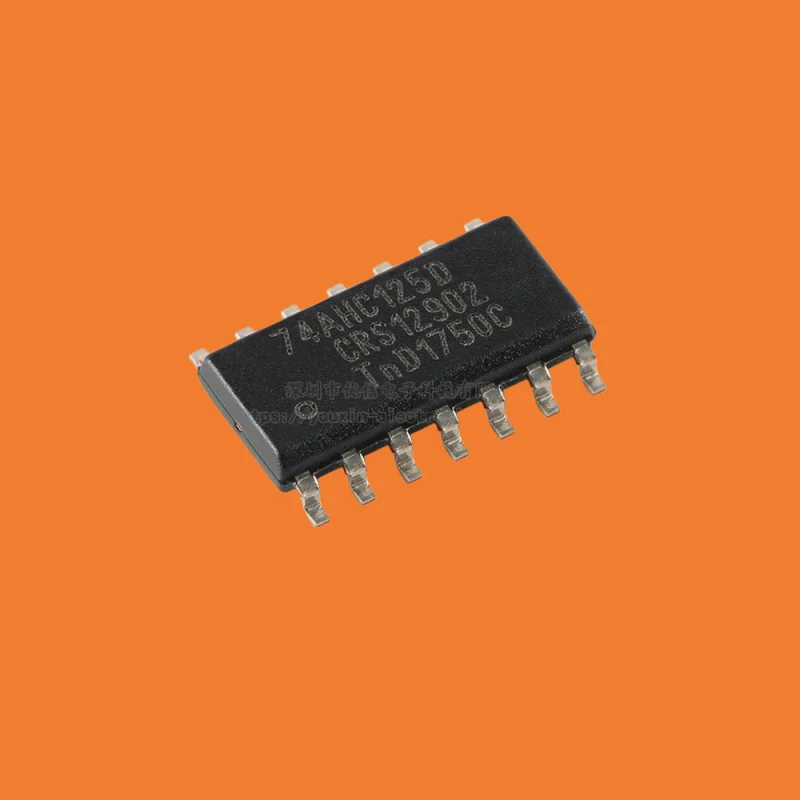 20pcs/original genuine 74AHC125D, 118 SOIC-14 four channel buffer/line driver; Three states