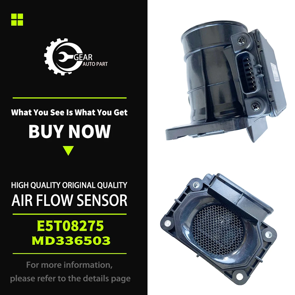 High quality MAF Mass Air Flow Sensor For Mitsubishi A-irtrek/Dion/E-clipse/E-terna 4G63 OEM MD336503/503 E5T08275