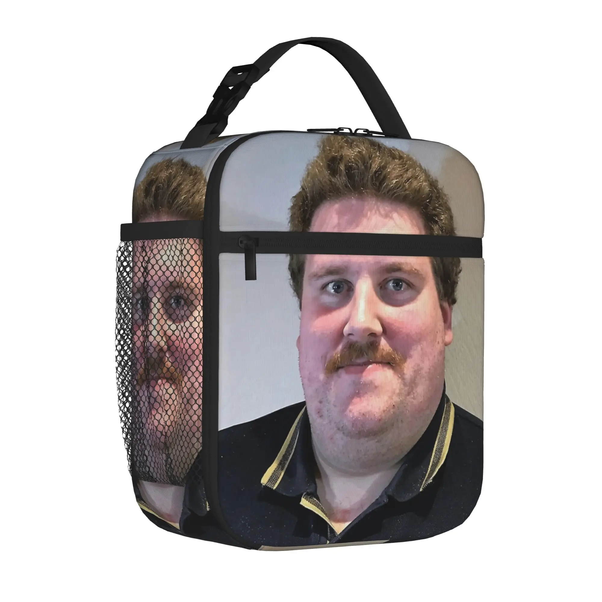 Drachenlord Poster Rainer Winkler Insulated Lunch Tote Bag for Office The Superstar Portable Cooler Thermal Large Size Bento Bag