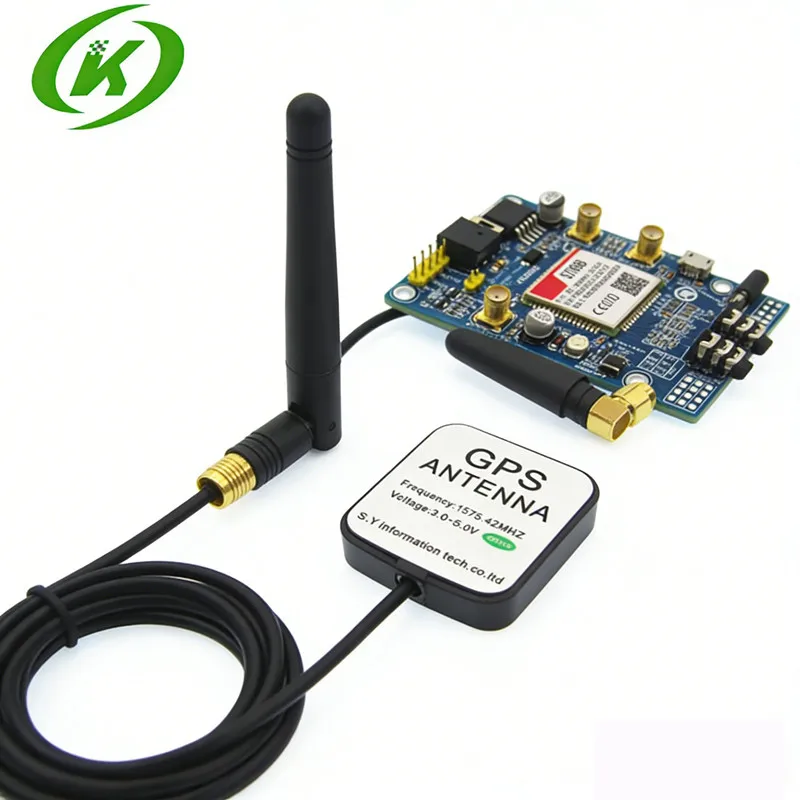 

Комплект модуля SIM808 GSM GPRS GPS с платой разработки IPX SMA и GPS-антенной для Raspberry Pi, поддержка SIM-карт 2G 3G 4G