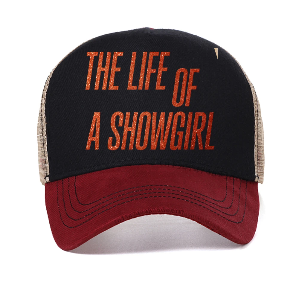 

Taylor New Ablum The Life of A Showgirl baseball cap Fashion Summer Women HarajukuTrend Casual mesh caps mesh Breathable hat