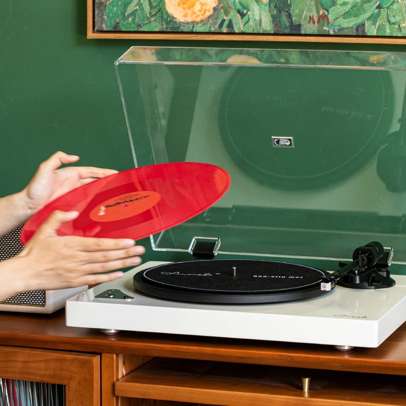 X60 Vinyl Record Player Bluetooth Record Player Metal Turntable