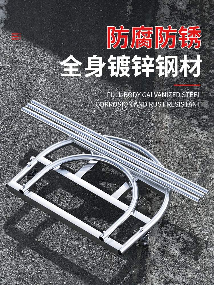 Grain bagging artifact, grain harvest, rice agricultural woven bag support bag device, corn cob packing pocket bracket