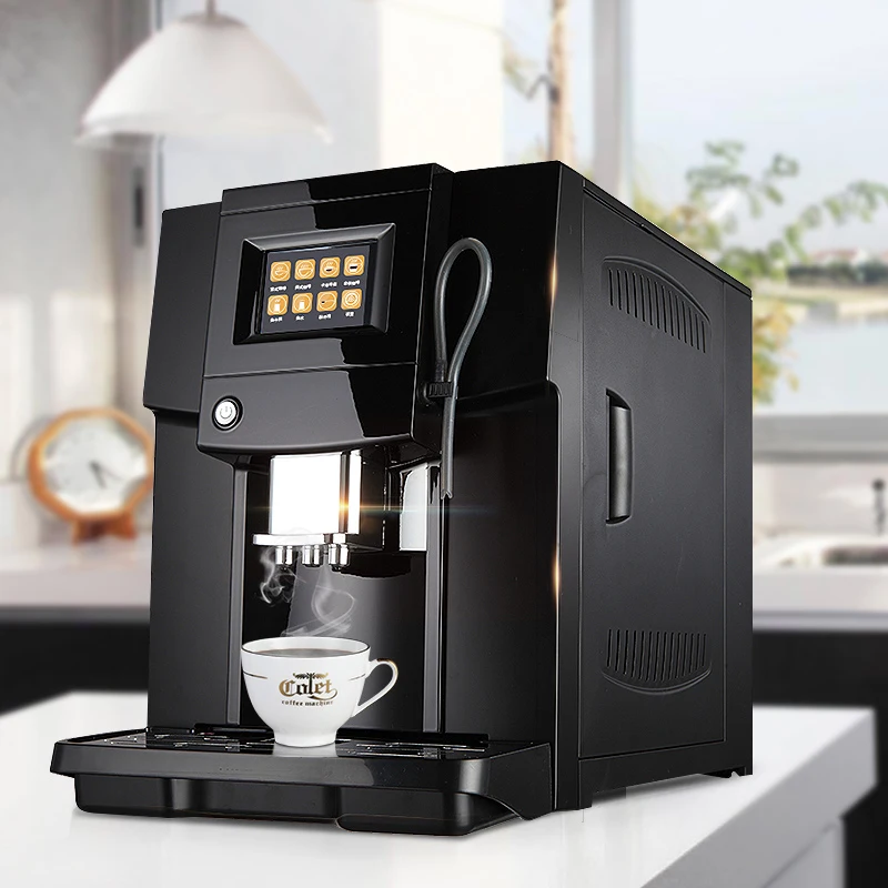 

Automatic coffee machine LCD espresso coffee machine & coffee grinder 19 bar cappuccino maker 220v 1250w