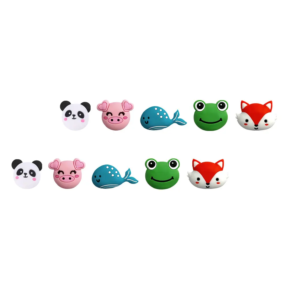 

10 Pcs Anti Collision Sticker Thickened PVC Silica Gel Fridge Protector Door Bumper Crash Cushion Wall Decor Non Slip Stopper