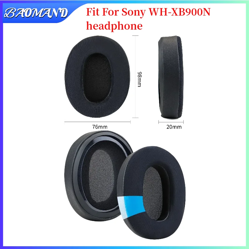 

Replacement Earpads for Sony WH-XB900N Headset Headphones Leather Sleeve Earphone Earmuff