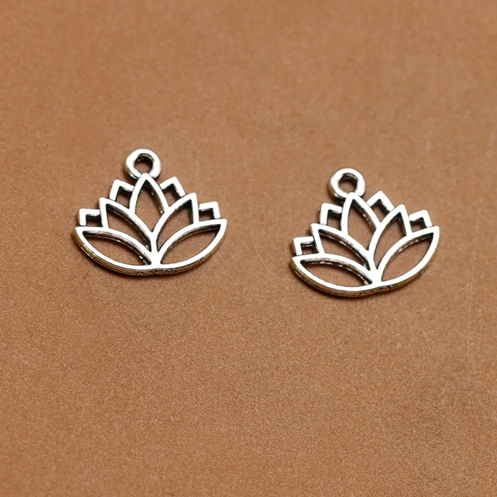 

50pcs Pendant Alloy Pendant Charm Alloy DIY Necklace Bracelet Earrings Charms Craft Jewelry Making Supplies Decor Pieces