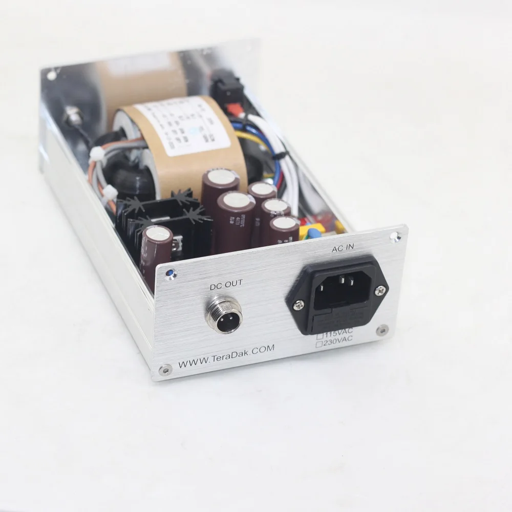 منخفضة الضوضاء TeraDak DC12V 2A لـ Chord 2Qute USB DAC DSD مصدر طاقة خطي لتقوم بها بنفسك AMP PSU