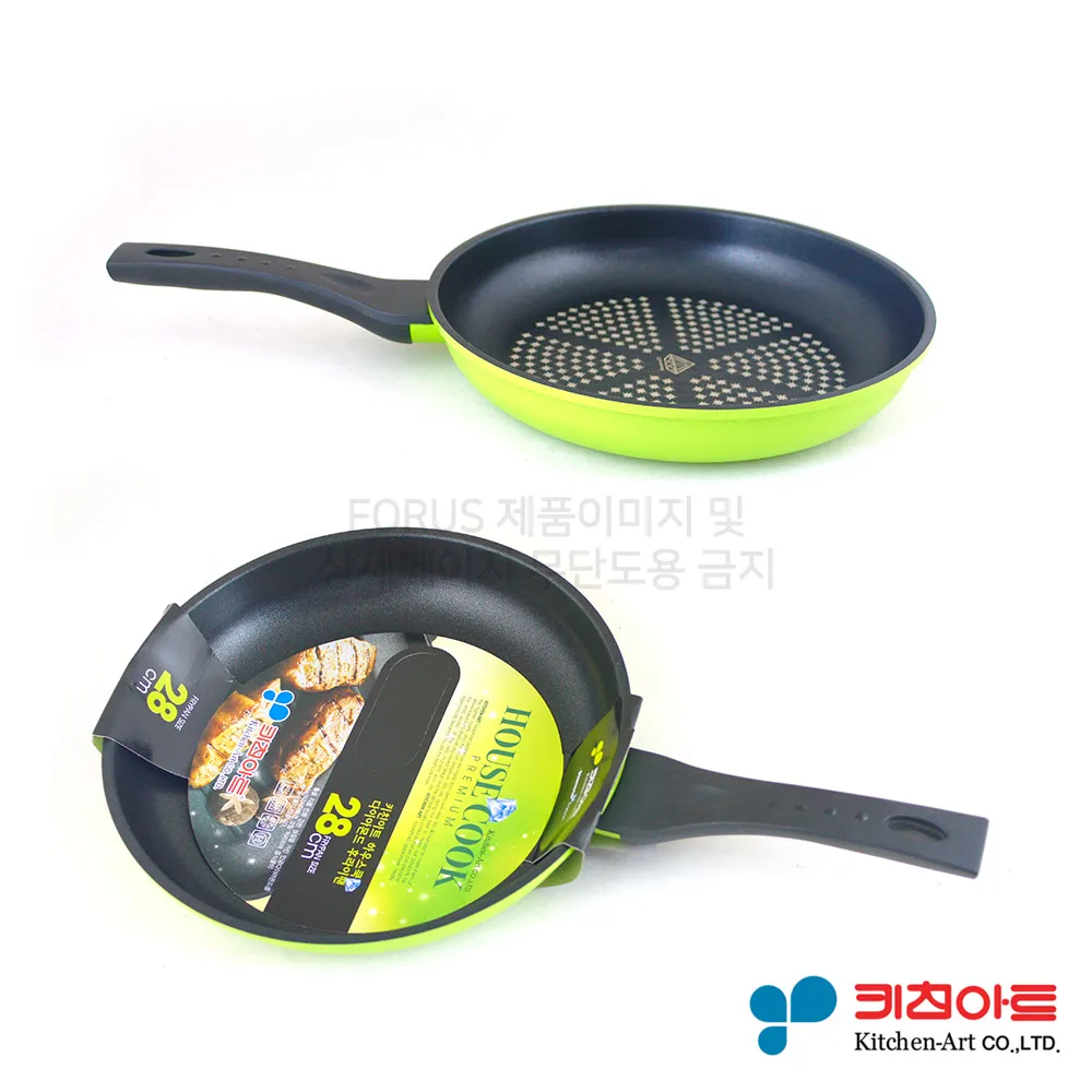 Kitchen Art House Cook collar frying pan 28cm ordinary frying pan