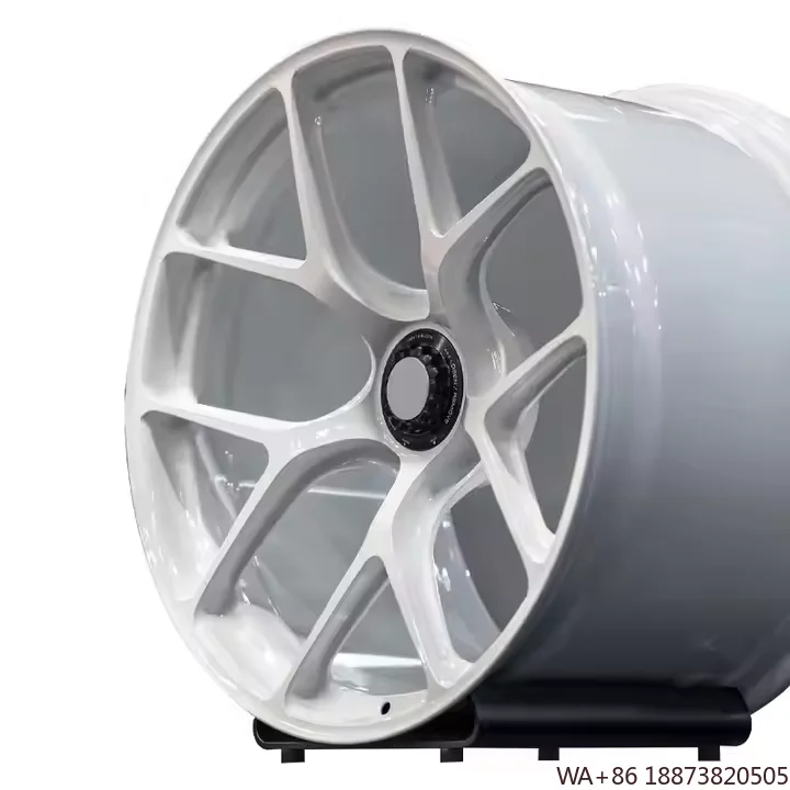 

Deep Concave White Forged Alloy Wheel Rims New Sport Style with 20/25/30/40mm ET 5x112 5x120 PCD Forged Monoblock Wheels