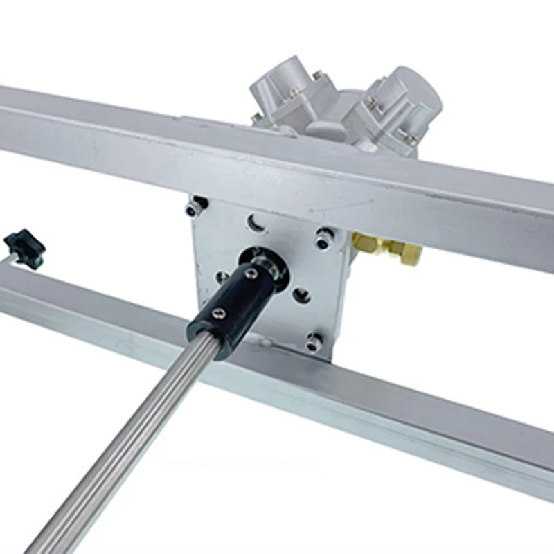 1/4HP Pneumatic /Electric Disperser Horizontal Plate IBC Ton Bucket Mixer, hand-held explosion-proof paint agitator
