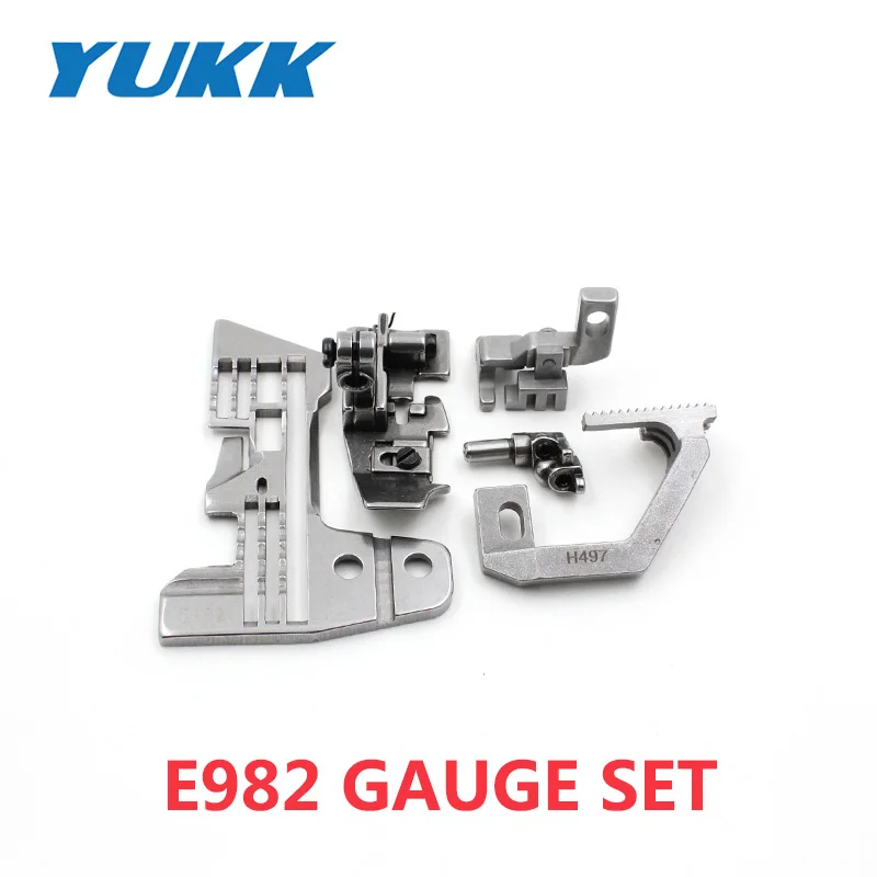 

YUKK Industrial Sewing Machine Spare Parts Gauge Set For SIRUBA 757 3*5 E982/H497/D581/P504/KG153