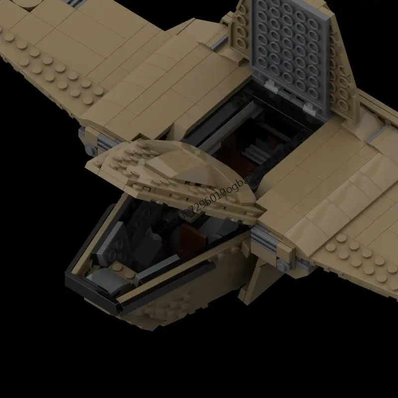 Neue 542 Stücke Berühmte Star Battle Film Moc Scion Shuttle Commision Diy Kreative Ideen Kind Spielzeug Geburtstag Geschenke Individuelles Puzzle