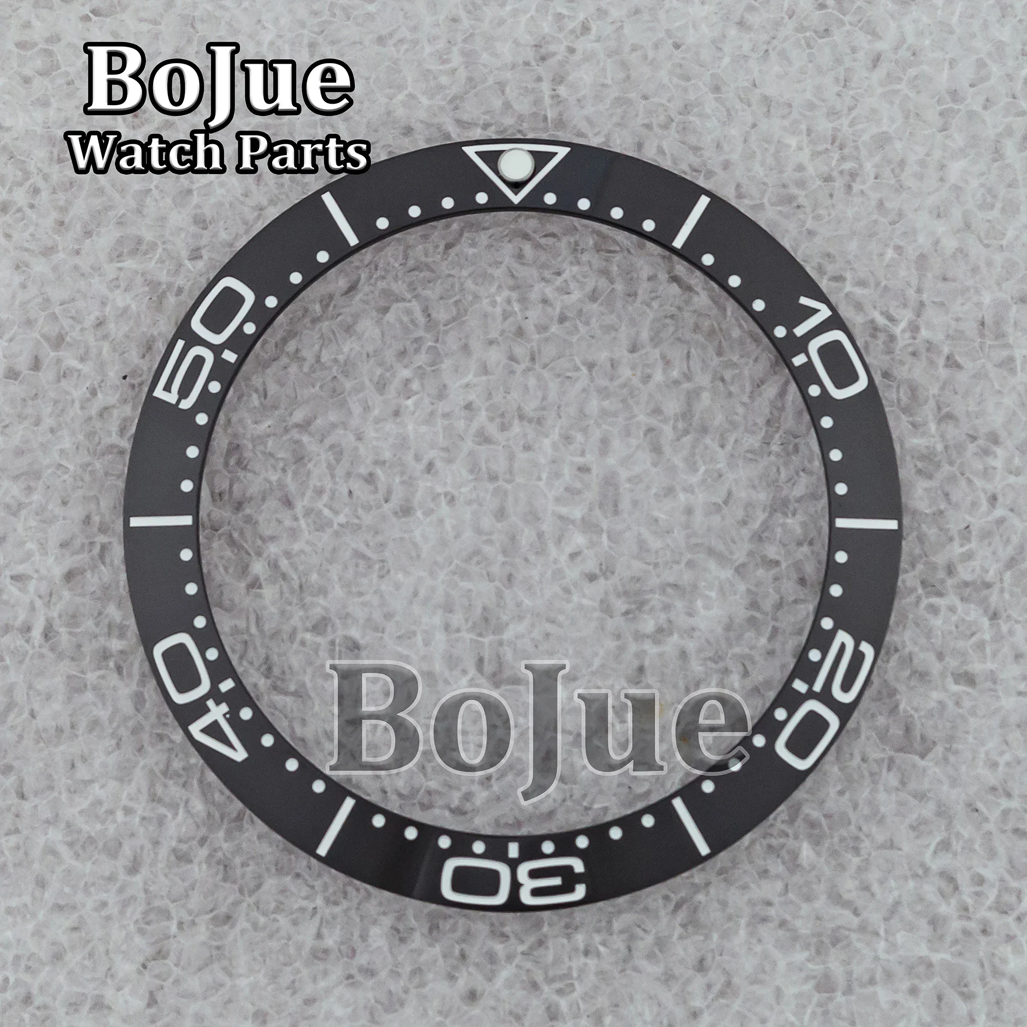 38 มม.นาฬิกาเซรามิค BEZEL แทรกแหวนสําหรับ SUB Seamaster 300 นาฬิกา 40 มม.41 มม.นาฬิกาอุปกรณ์เสริมเส้นผ่านศูนย์กลางภายใน 30.7 มม.