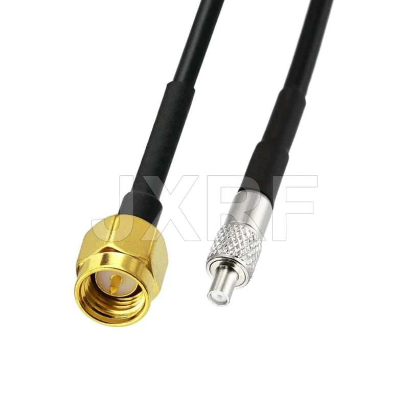 Adaptador SMA a TS9, Conector de ángulo recto RG174, Cable Pigtail de 10CM, 15CM, 20CM, 50CM para módem 3G y 4G