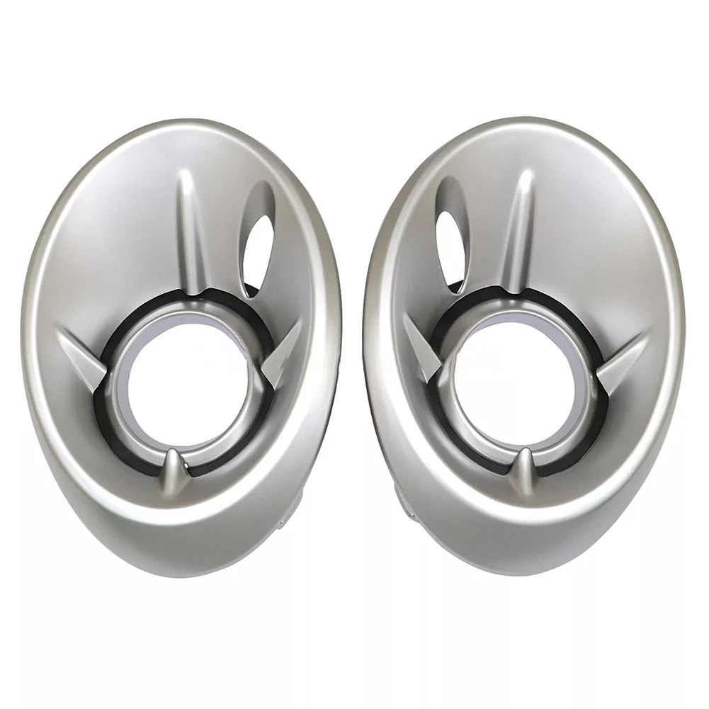 

Car Accessory Front Bumper Cover Fog Lamp Cover Silver Wear-resistant Replacement Installation For Mercedes GLA