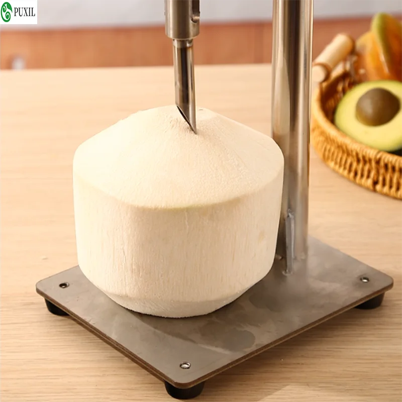 Coconut Green Special Hole Opener Stainless Steel Coconut Hole Opener Fully Automatic Fresh Coconut Quick Hole Opener