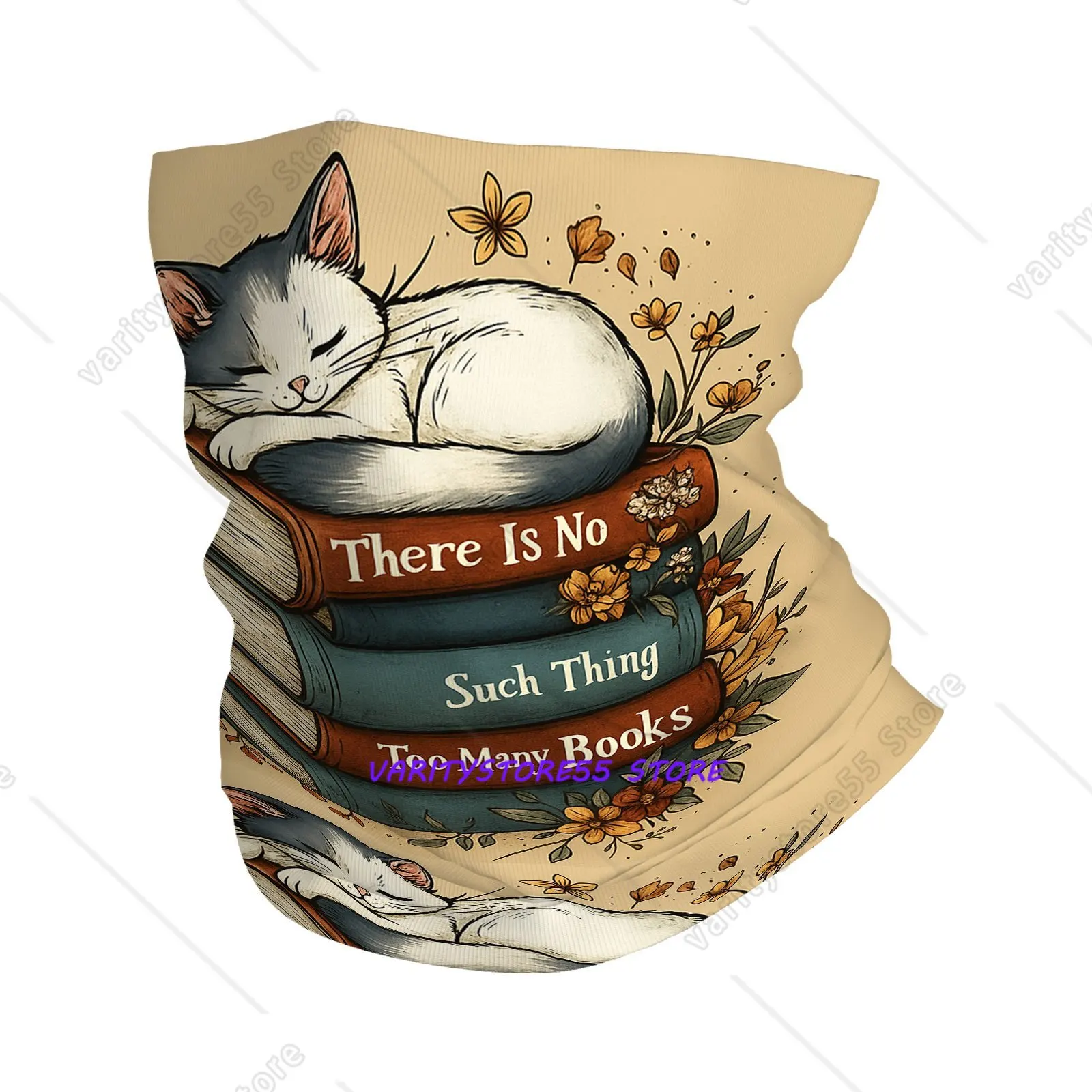 lenco-multifuncional-floral-para-pescoco-e-cabeca-estilo-bandana-com-estampa-de-gato-dormindo-unissex-adulto-lavavel-para-uso-em-atividades-ao-ar-livre
