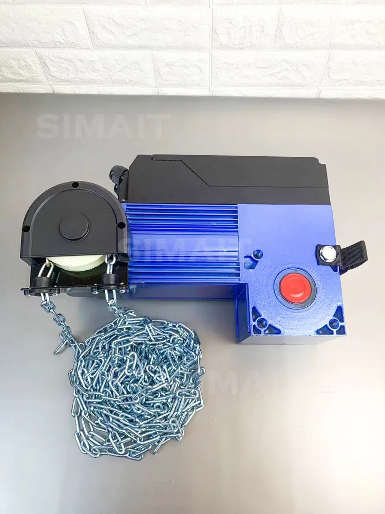 Translational Vertical Lift Industrial Door Motor Roller, Sliding Upper Flap Garage Door Machine