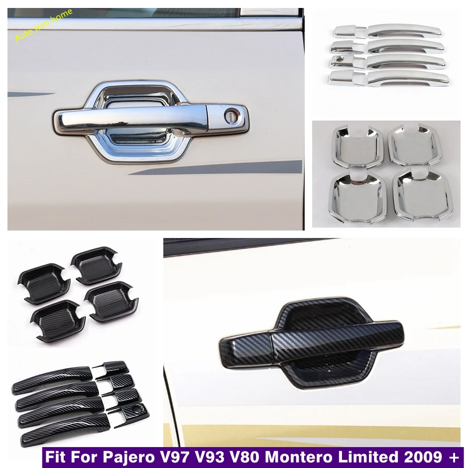 

Door Handle Clasing Catch & Handles Bowls Decoral Frame Cover Trim For Mitsubishi Pajero V97 V93 V80 Montero Limited 2009 - 2021