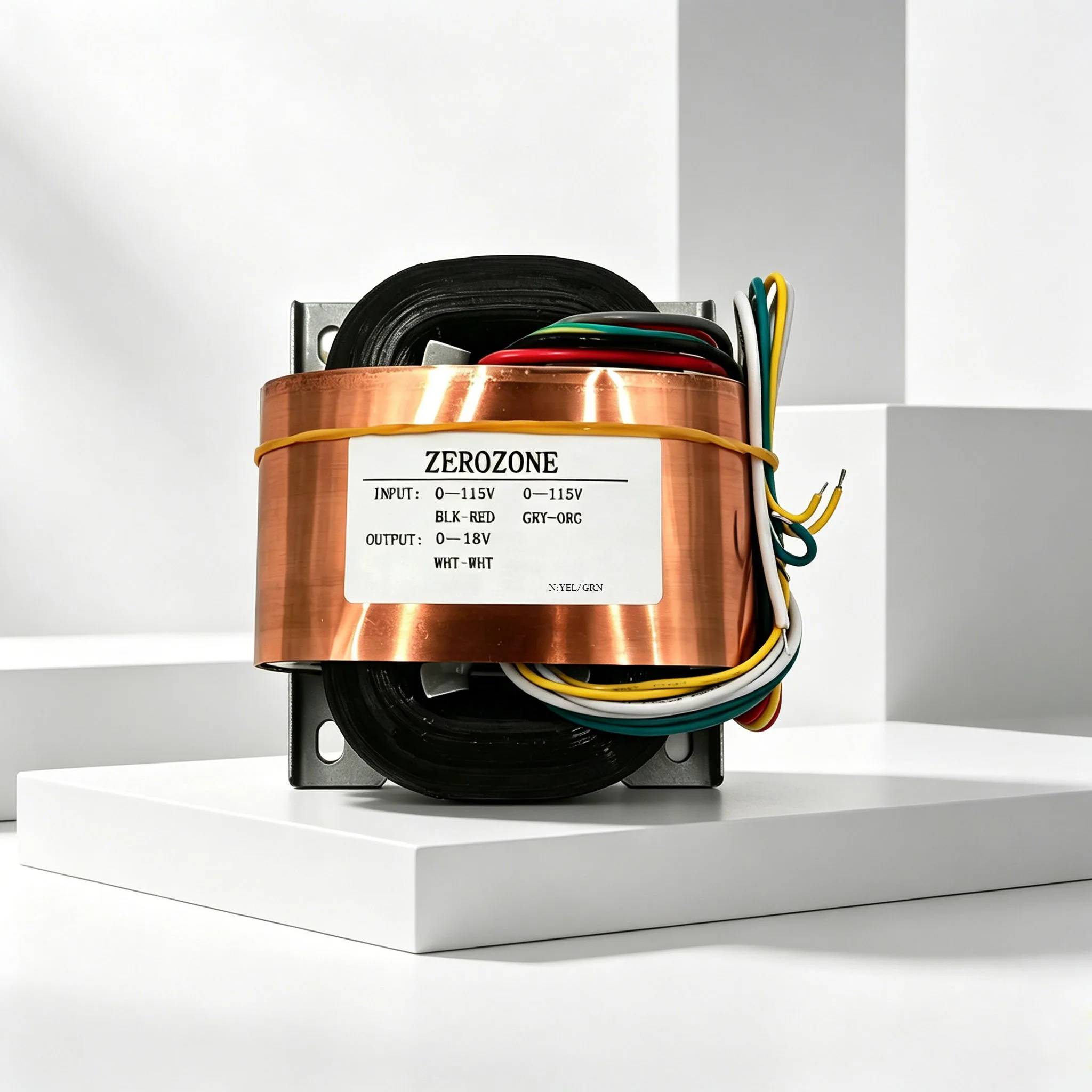 

65VA R-core Power transformer single votlage AC9V AC12V AC15V AC18V AC20V AC23V AC24V AC28V
