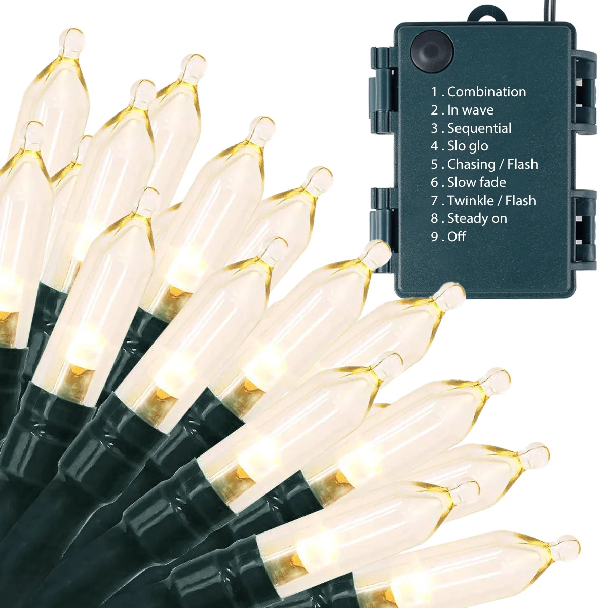 NEW Christmas String Light Battery Operated Christmas Light IP44 Waterproof Wedding Party Fairy String Light Outdoor 50/100 LED