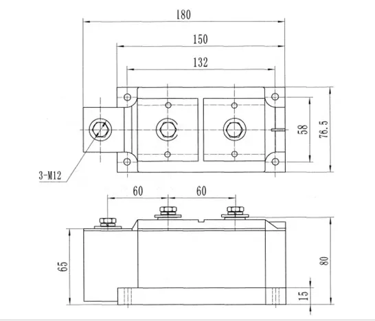 Rectifier control module : ZXQ800-16 800A 1600V / ZXQ700-16 700A / ZXQ1000-16 1000A 1600V