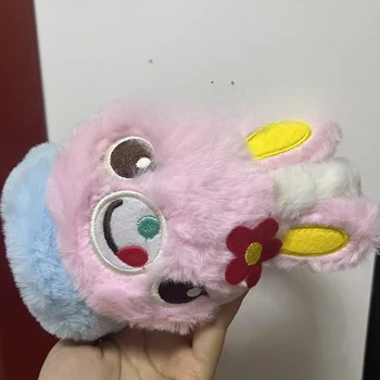 일본 귀여운 만화 귀여운 소녀 귀마개 용수철, 따뜻한 핑크 블루 미학 Y2k 이어 머프, 어린이 야외 이어캡, 캐주얼 이어 커버, 신제품