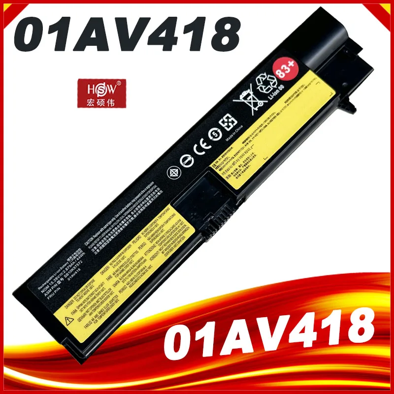 

Laptop Battery 01AV418 14.6V 2670mAh 01AV417 SB10K97575 01AV414 For Lenovo ThinkPad E570 E570C E575 Series 01AV415 01AV416