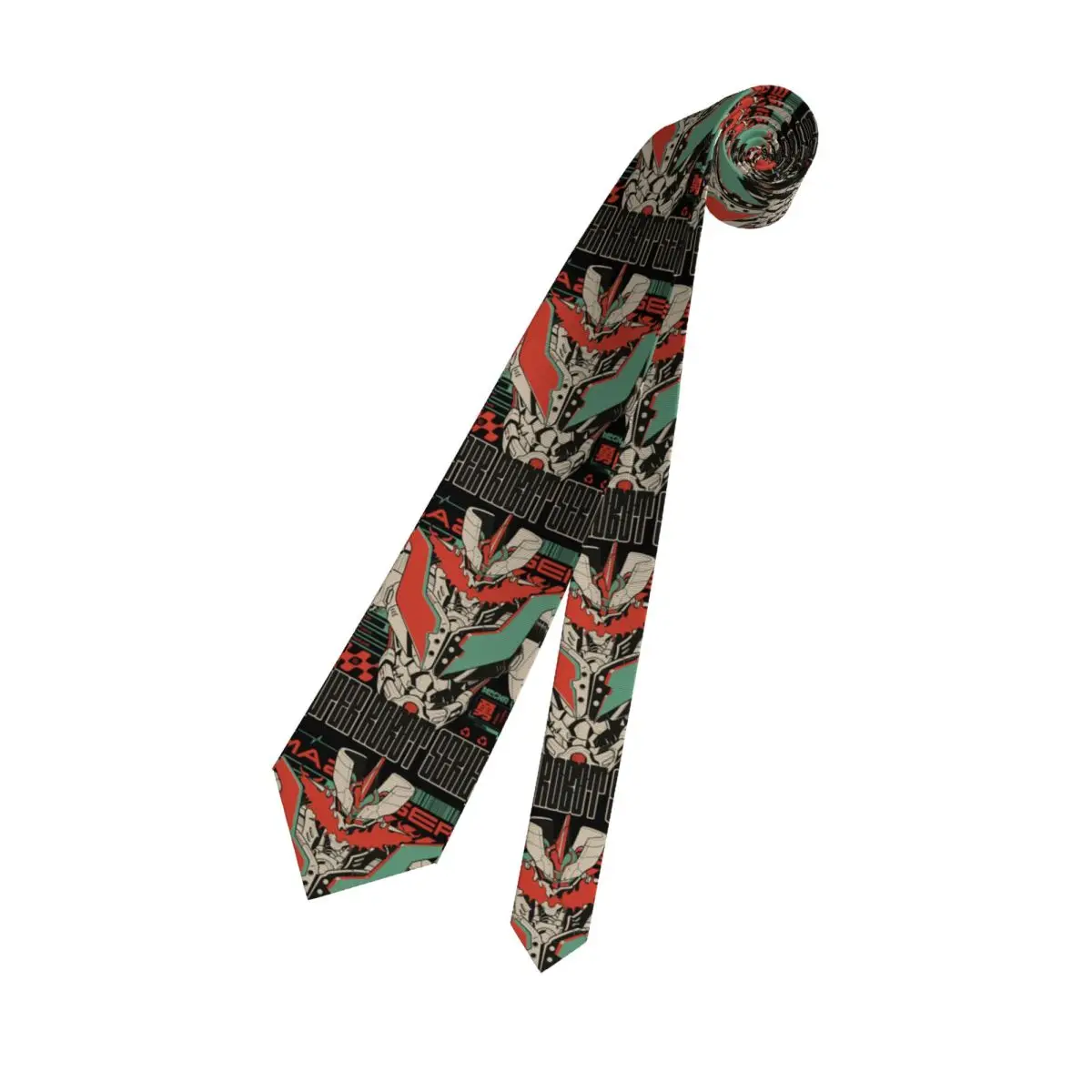 Customized Formal Mazinger G-Grendizeres Robot Anime Neck Tie for Party Men Manga Necktie