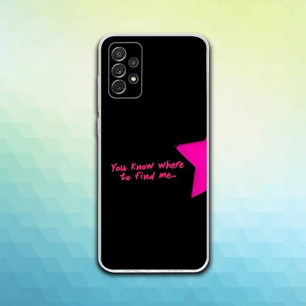 Casing Ponsel Album TV Girl untuk Samsung S30,23,21,22,20, FE Lite,S10,9,8,7 PIus Note20ultra Transparan Lembut