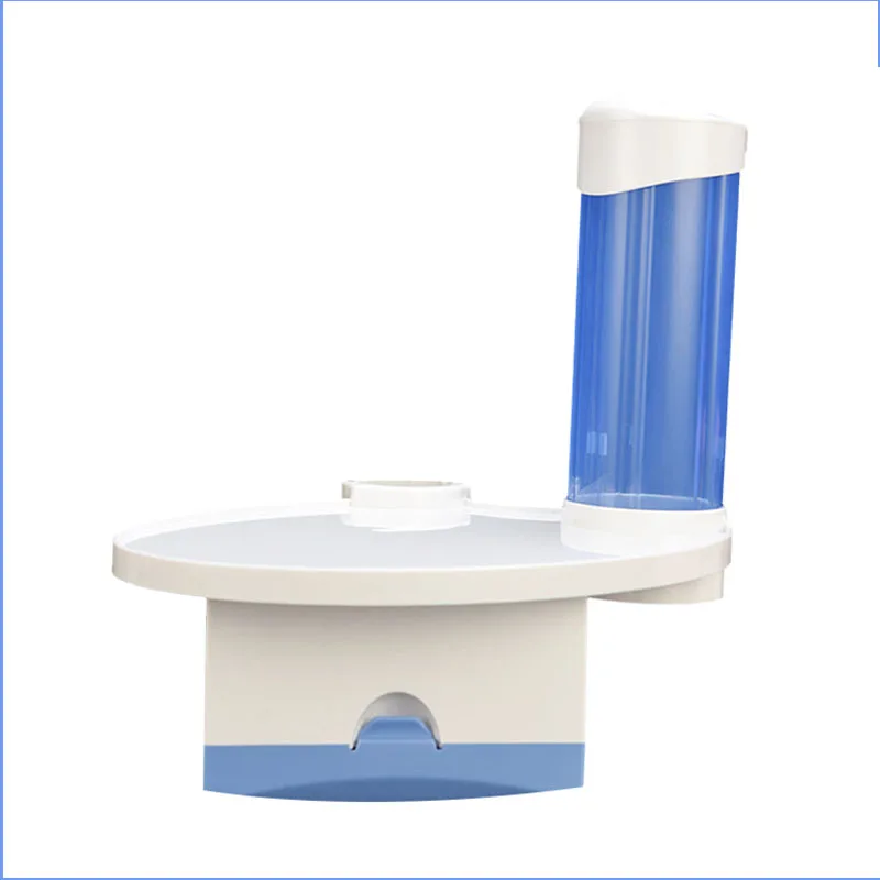 3-in-1 Cup Storage Holder w/ Tissue Box +Tray Plate for Dental Chair Unit