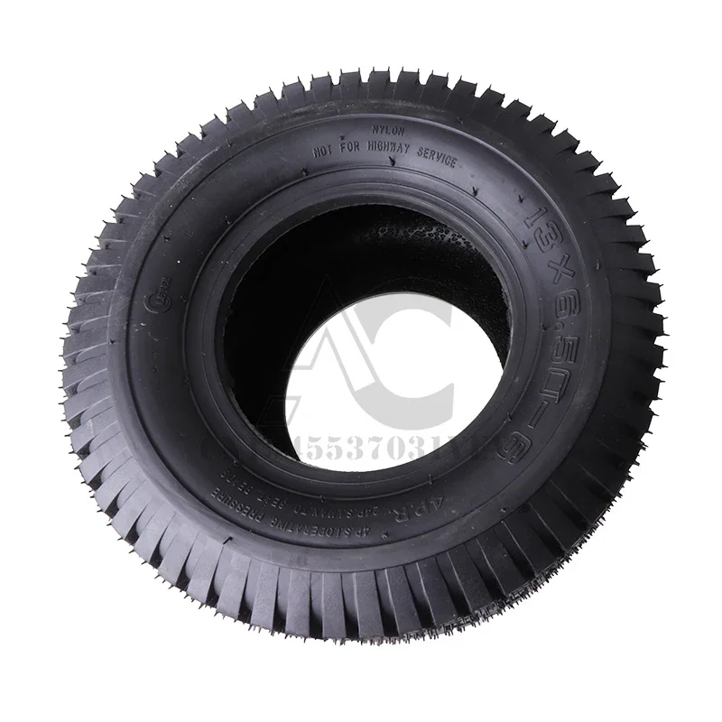 13x6.50-6 فراغ الإطارات ل ATV رباعية جولف عربات التي تجرها الدواب جزازة كارت جزازة 13*6.50-6 الإطارات لمشاهدة معالم المدينة ملحقات السيارة