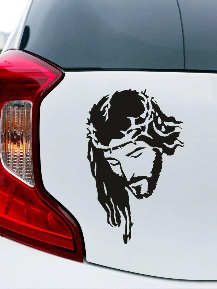 CK21933# Jesus Christ Car Sticker Waterproof Vinyl Decal For Carbody Window Choose Size