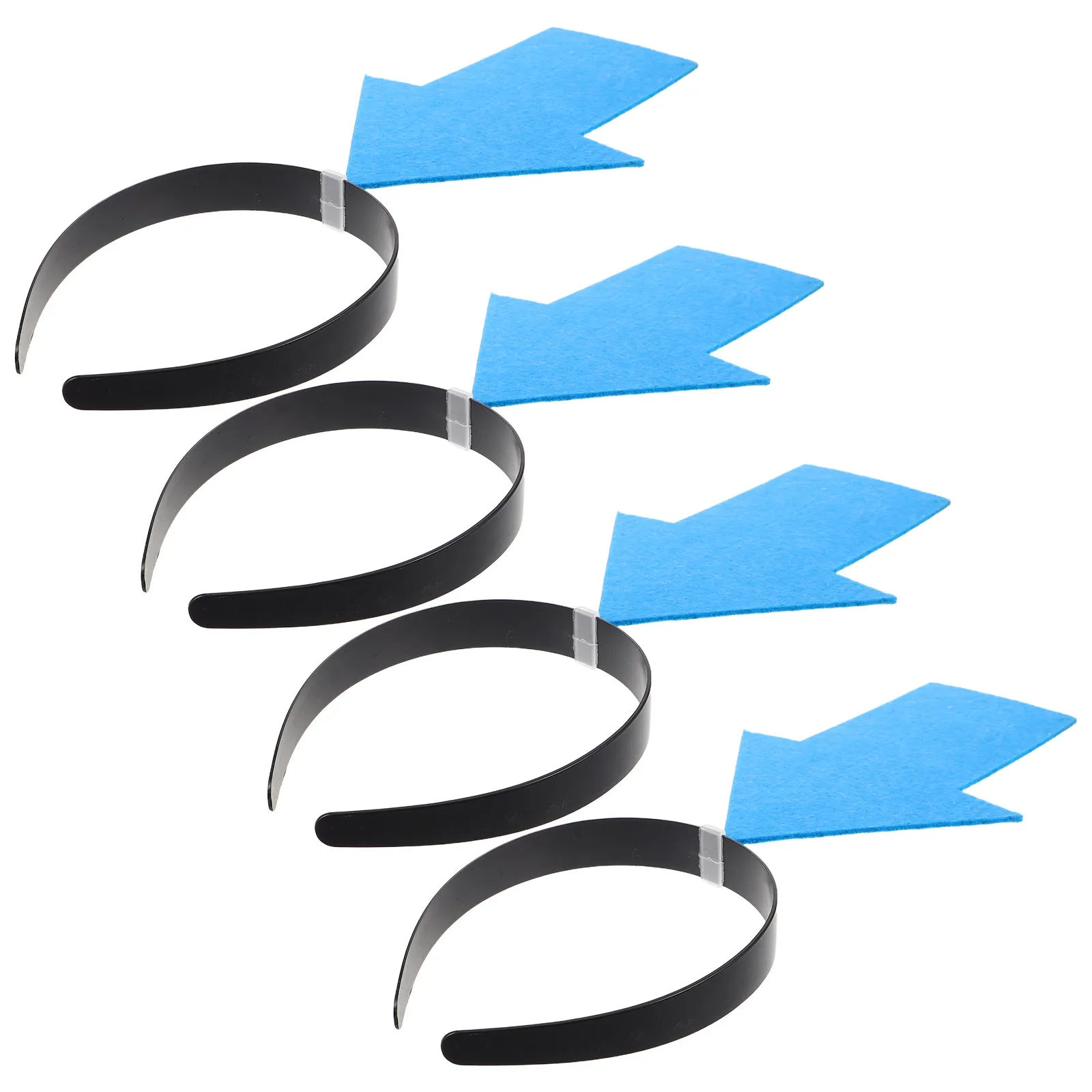 

Набор из 4 забавных ободков для волос в виде стрел, реквизит для фотосессий на Хэллоуин, Рождество, День рождения