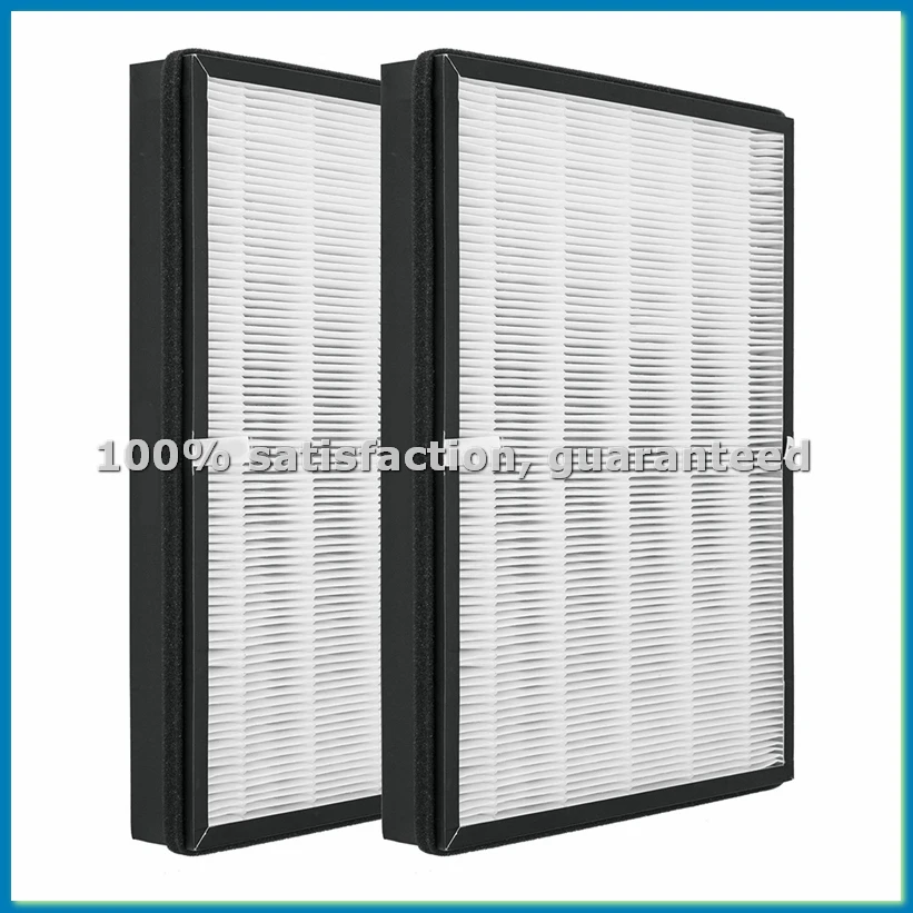 

2PCS TTAP003 Replacement Filter for TT-AP003 Air Purifiers H13 Grade True HEPA and Activated Carbon Filter-FS