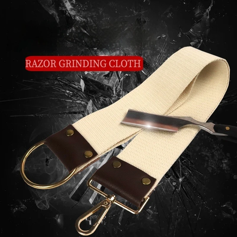 Premium Sharpening Strop Belt Leather Professional Polishing Grinding Blade Cloth Tools for Sharp Blades Straight Strop Knifes