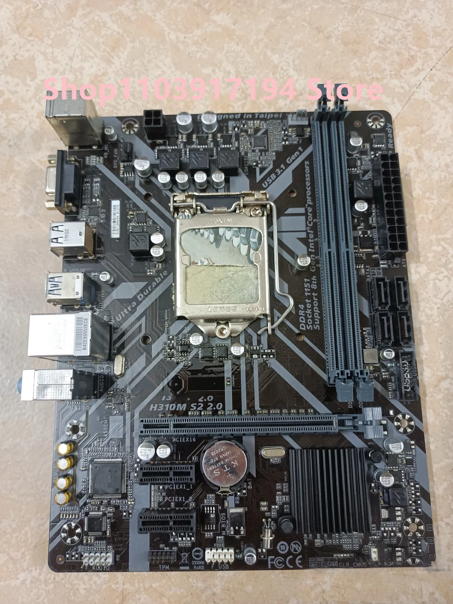 

Материнская плата для Gigabyte H310M S2 2,0