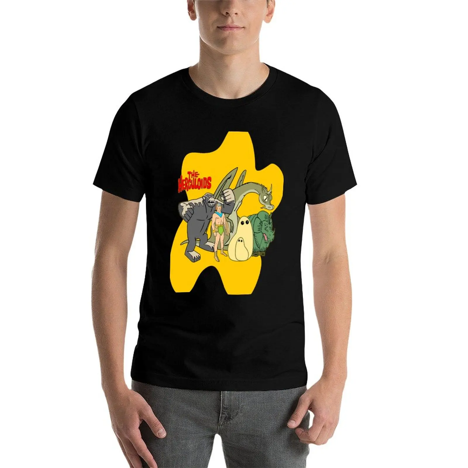 

Classic Cartoons The Herculoids- T-Shirt t shirts for man slim fit cotton t shirt pack t shirts for man cotton T-Shirt