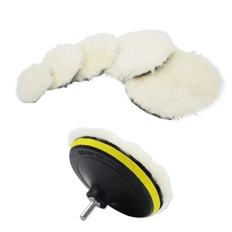 1/2/3Pcs Polishing Kit Car Polishing Pad Car Waxing Sponge Disk Wool Wheel Auto Paint Care Polisher Pads Car Gadget