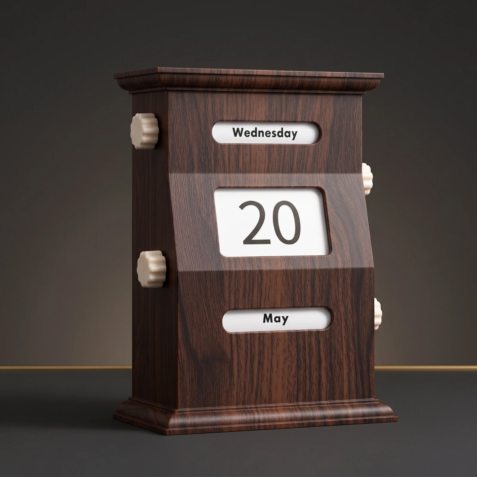 Desktop Perpetual Calendar Ret - огляд і ціна Desk Setup Gadgets