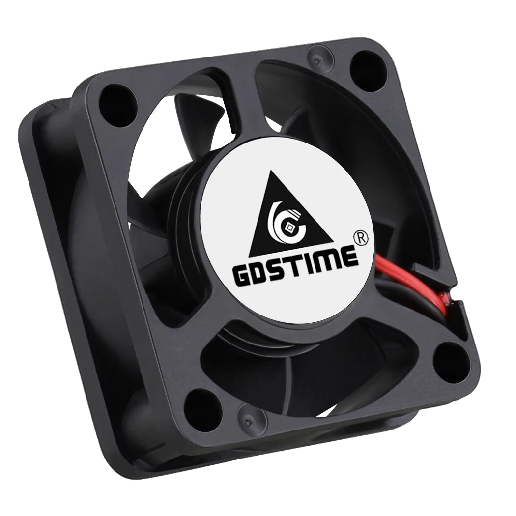 Gdstime 30mm 5V 8.4V 12V 24V Fan 3010 2Pin JST Dupont Cooler 3CM 30x30x10mm Mini DC Brushless Dual Ball Bearing Cooling Fan