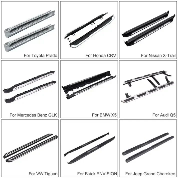 Apollo LSB Auto Parts Side Step Car Aluminium Running Board Side Bar Auto Accessories For Tucson