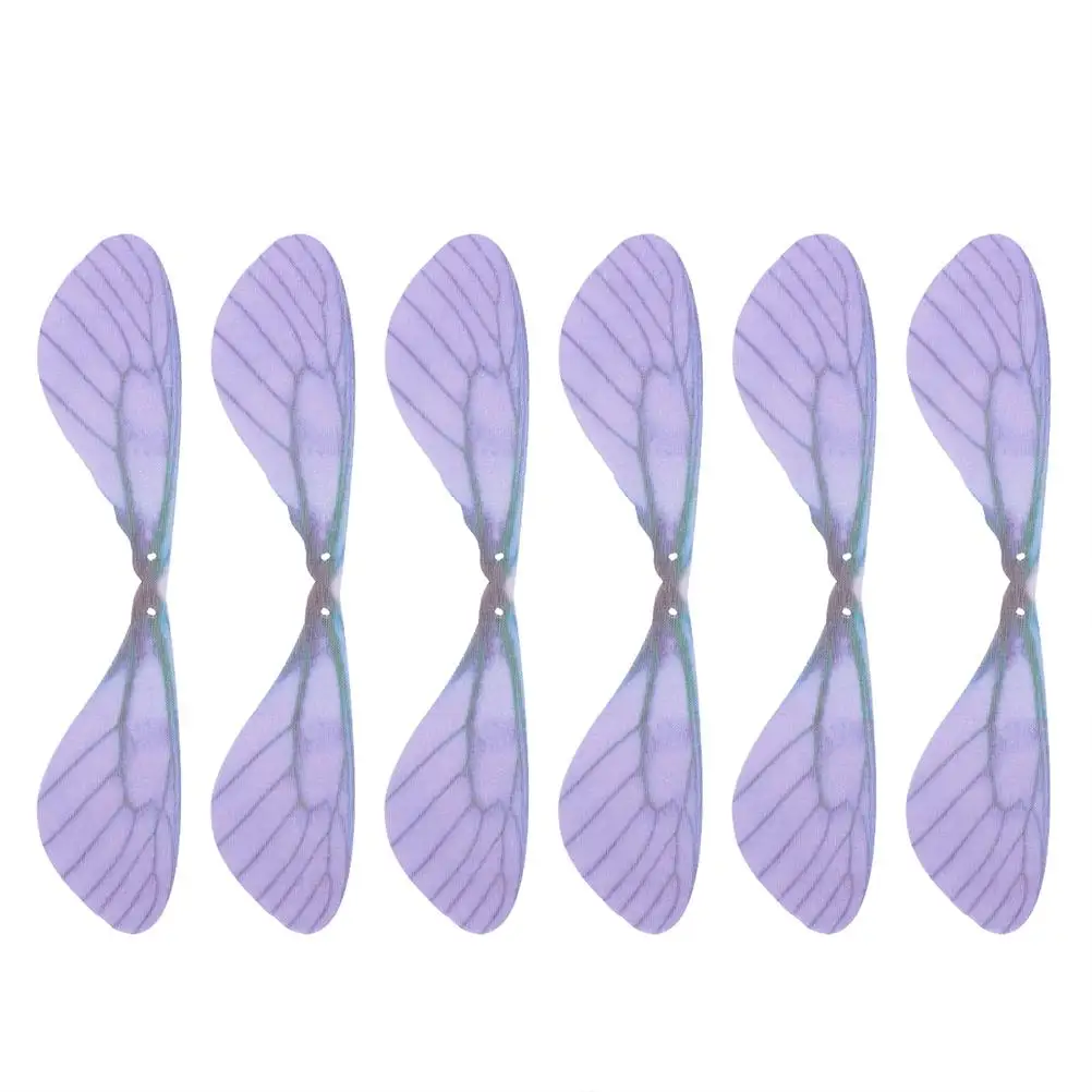 50 Pcs Artificial Dragonfly Wing Charms Unique Design for Earrings Brooch Decorations Handmade Supplies