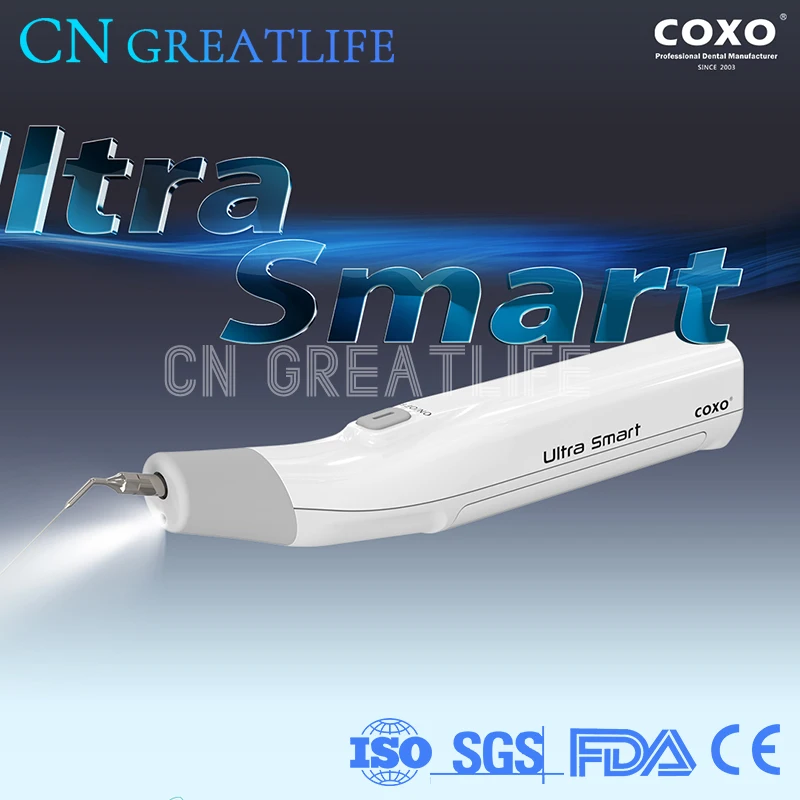 Dental Equipment Root Canal Treatment endo Ultra Activator Ultrasonic Led Cordless COXO Ultra Smart Endo Ultrasonic Activator